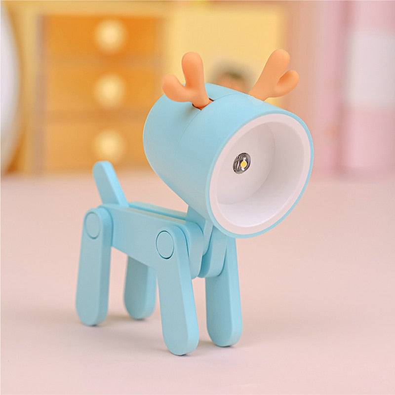 AnimalGlow Night Light - Cute Adjustable Kids Nursery Lamp