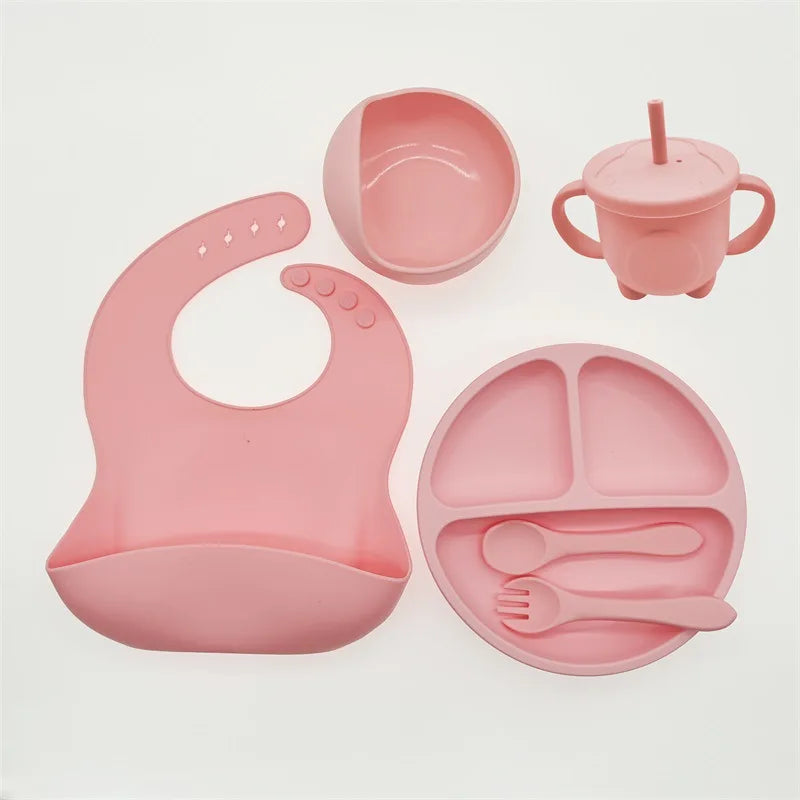 TinyBites Silicone Baby Feeding Set