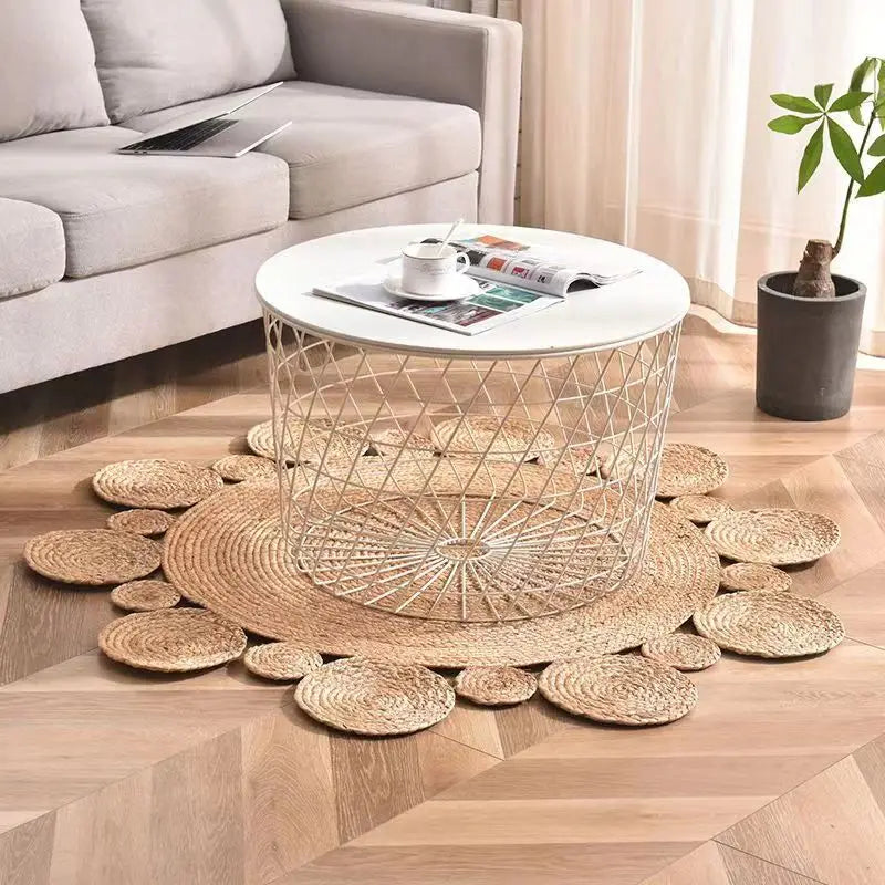 GreenWeave - Sustainable Woven Rug for Home