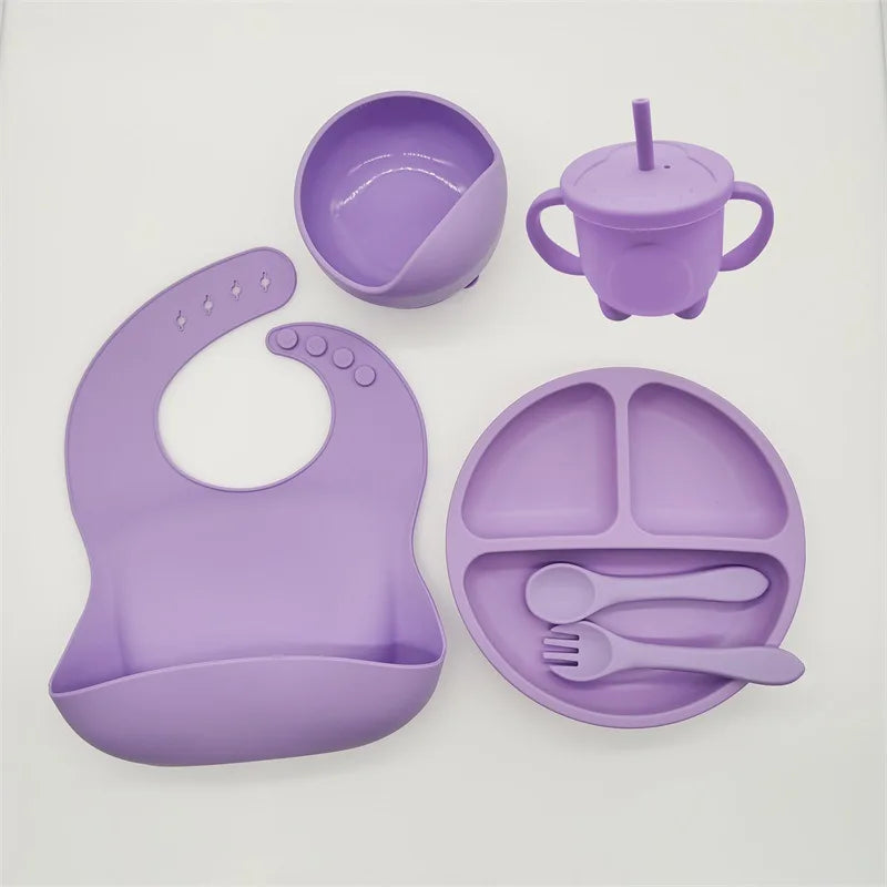 TinyBites Silicone Baby Feeding Set