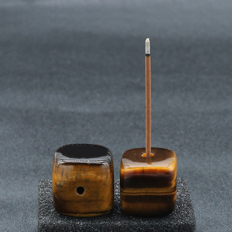 GemAura Incense Holder - Gemstone Incense Stick Holder for a Calm Home