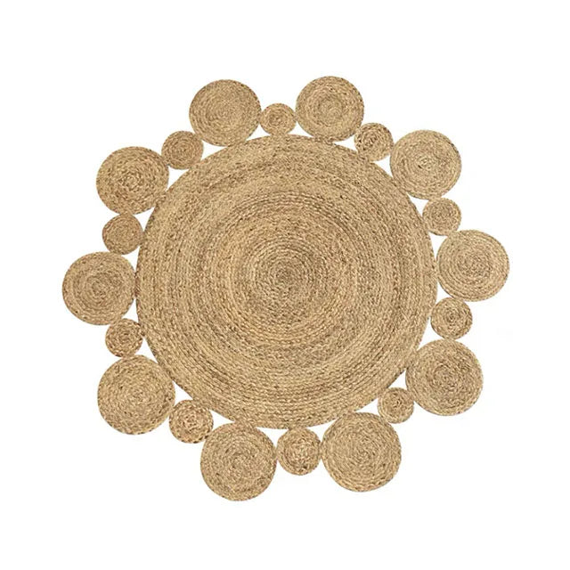 GreenWeave - Sustainable Woven Rug for Home