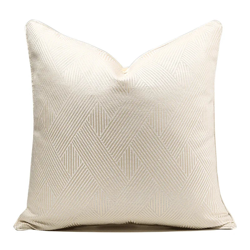 LuminaRest Cushion Cover - Abstract Art Design