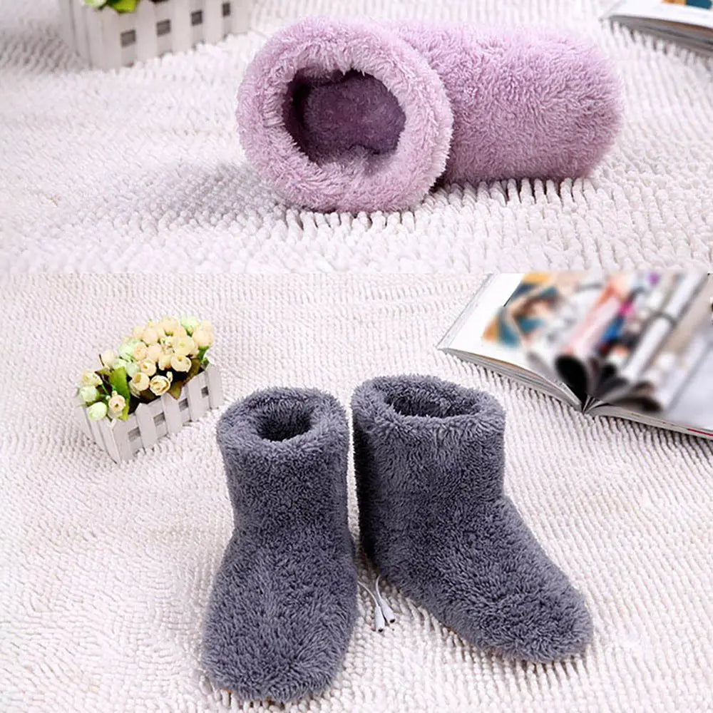 PillowStep Heated Slippers - Winter Warmth