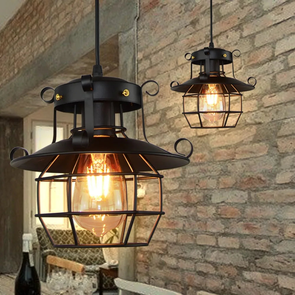 Luminova Pro Industrial Pendant Light - Retro