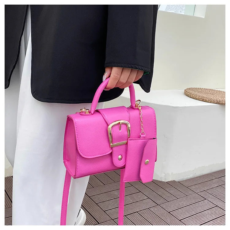 VivaChic Handbag - Chic Faux Leather Everyday Bag