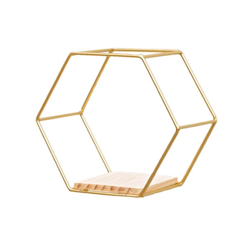 HexaShelf - Hexagonal Wall Shelf for Display and Storage