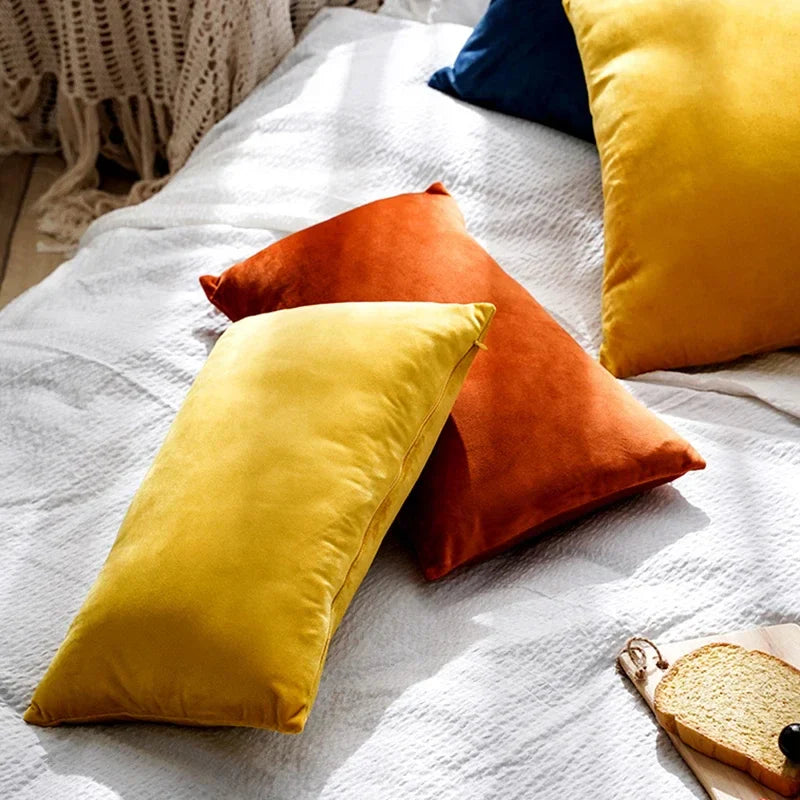 Orion Noir Cushion Cover - Luxe Velour