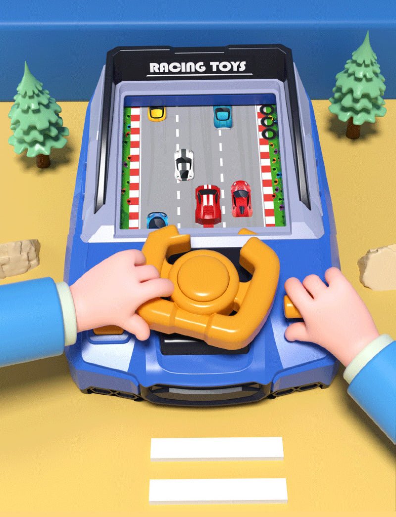 SpeedKid Toy - Interactive Steering Wheel and Race Track Set