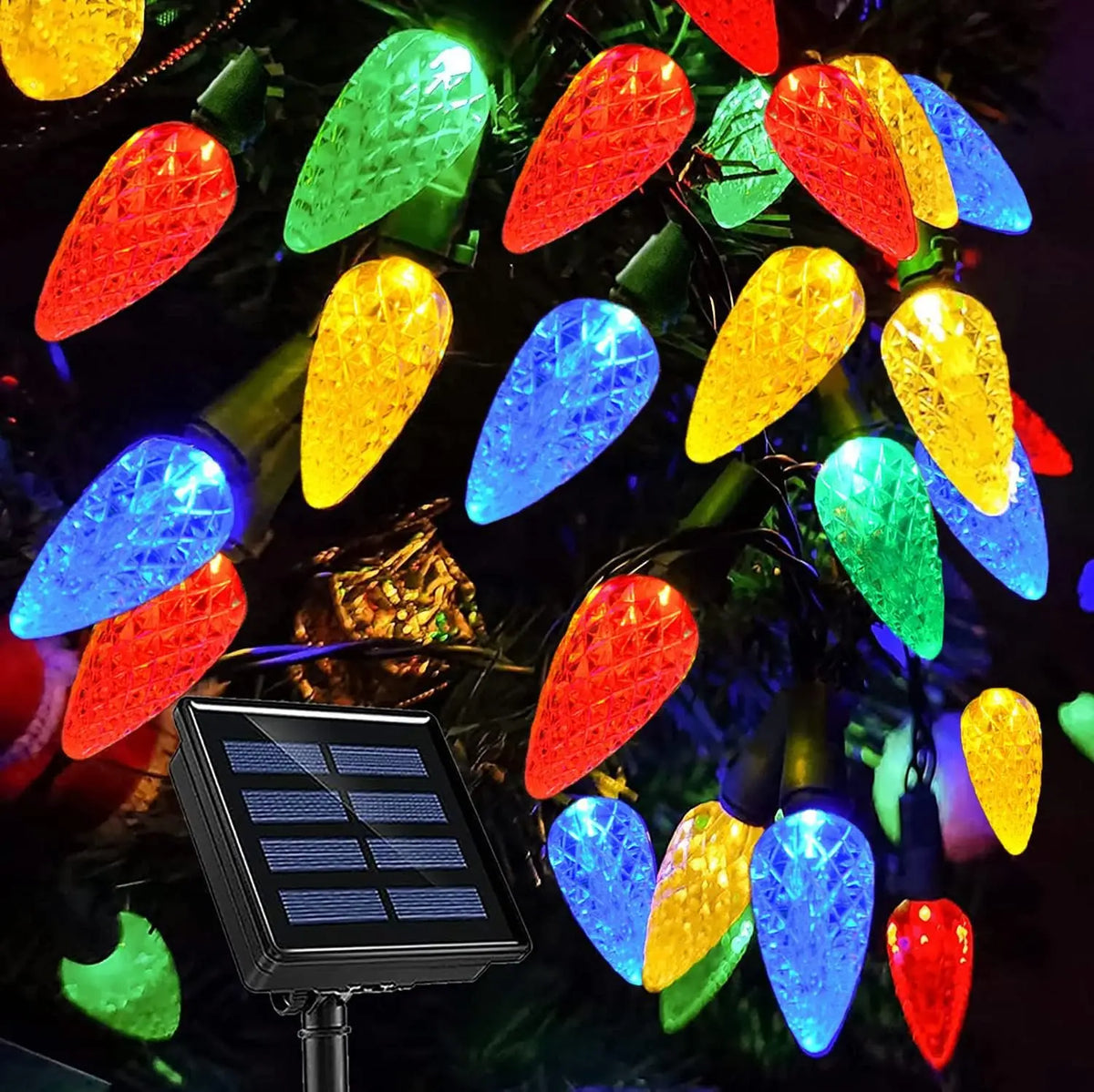 Honeyberry - Solar Strawberry String Lights for Garden Parties