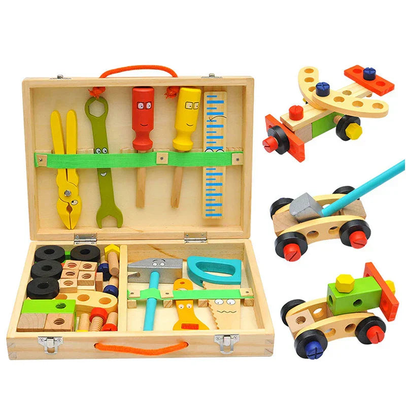 BuilderCraft - Montessori Tool & Building Set