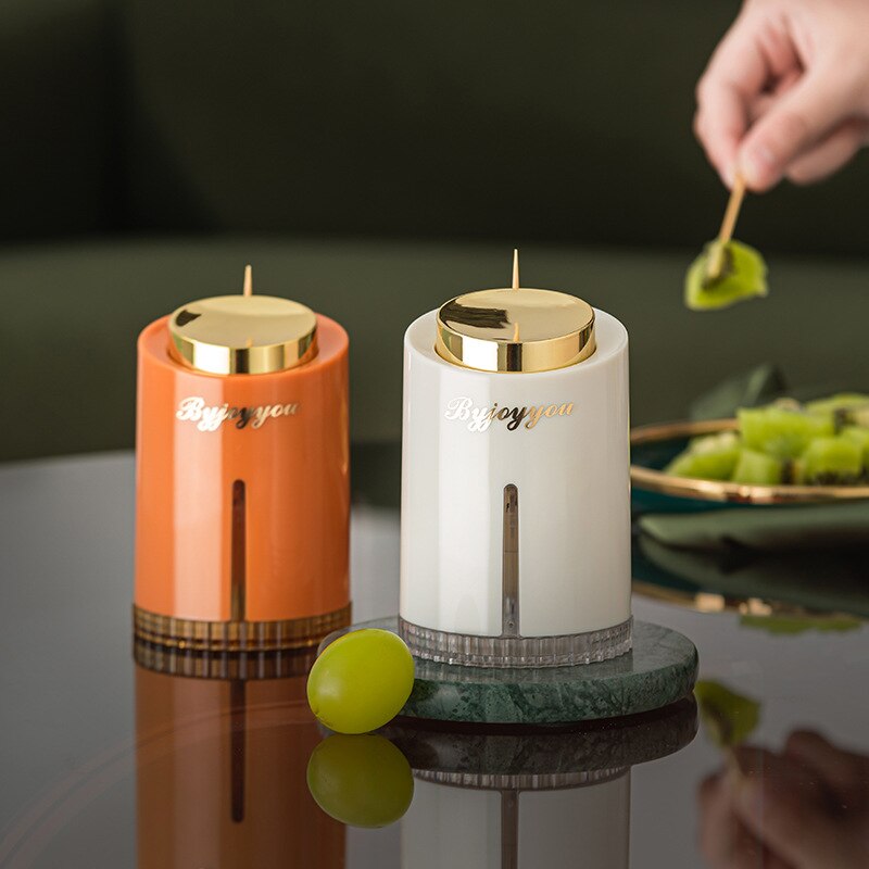 ToothMaster Holder - Elegant Pop-Up Toothpick Dispenser