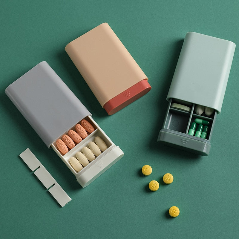 NordicPill - Compact Supplement Pill Box