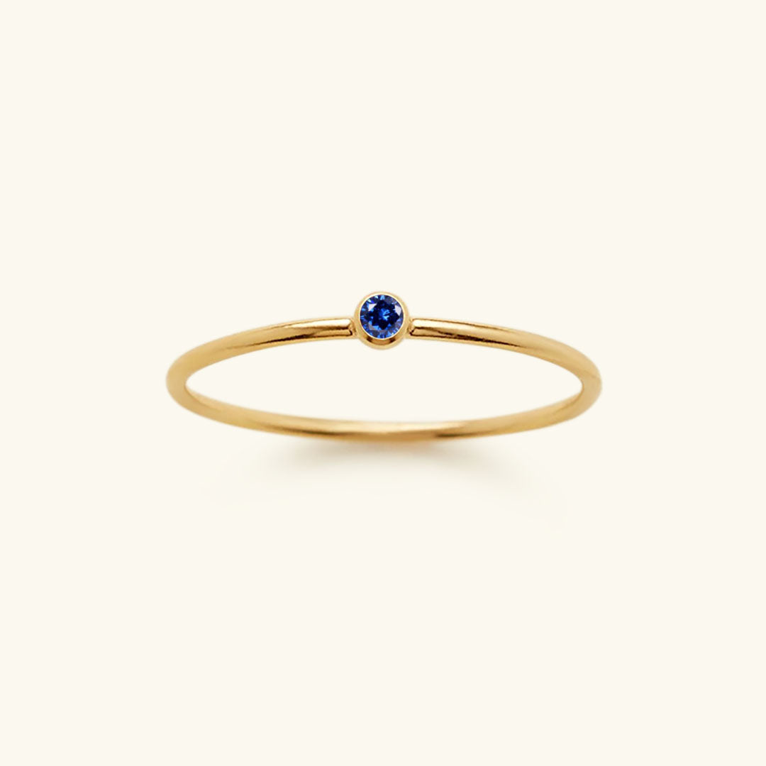 Celestia - Birthstone Ring with Celestial Elegance for Women