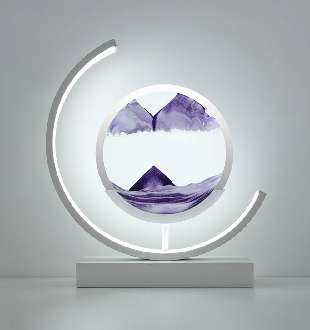 SerenityLamp | Table Lamp with Soothing Glow | Handcrafted Design for Relaxation 6
