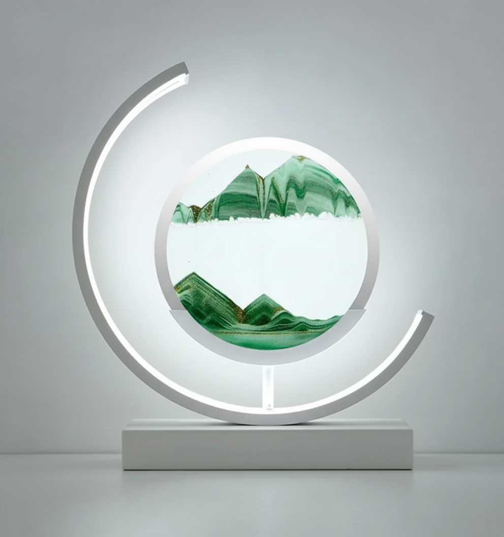 SerenityLamp | Table Lamp with Soothing Glow | Handcrafted Design for Relaxation 8