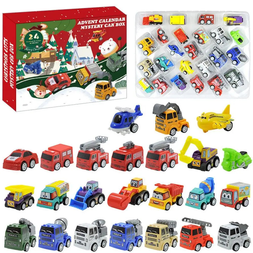 SpeedJoy Calendar - Christmas Advent Calendar with Cars and Trucks