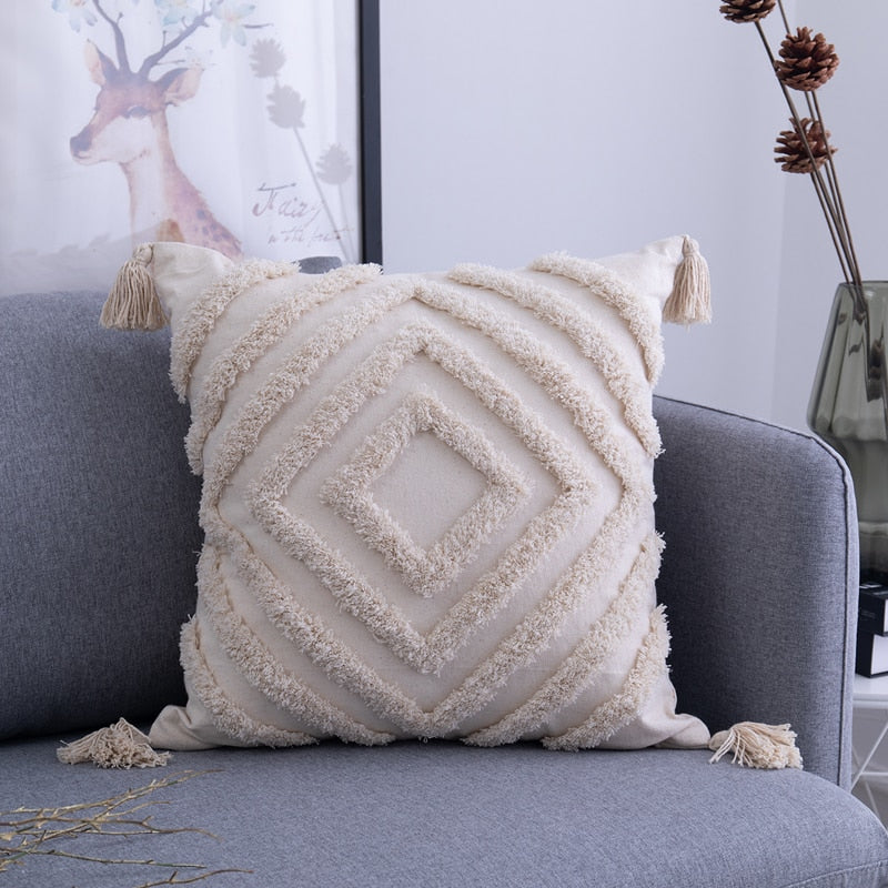 BohoVibes Pillow Covers - Ibiza Style Boho Cushion Covers