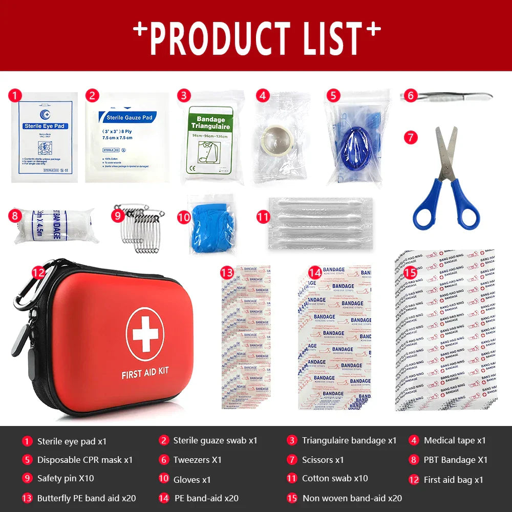 SafeKit Pro 91-Piece First Aid Kit