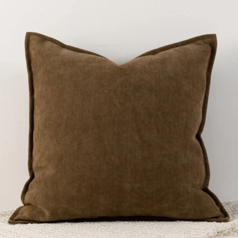 Luxe Chenille Cushion Cover - Solid Chenille