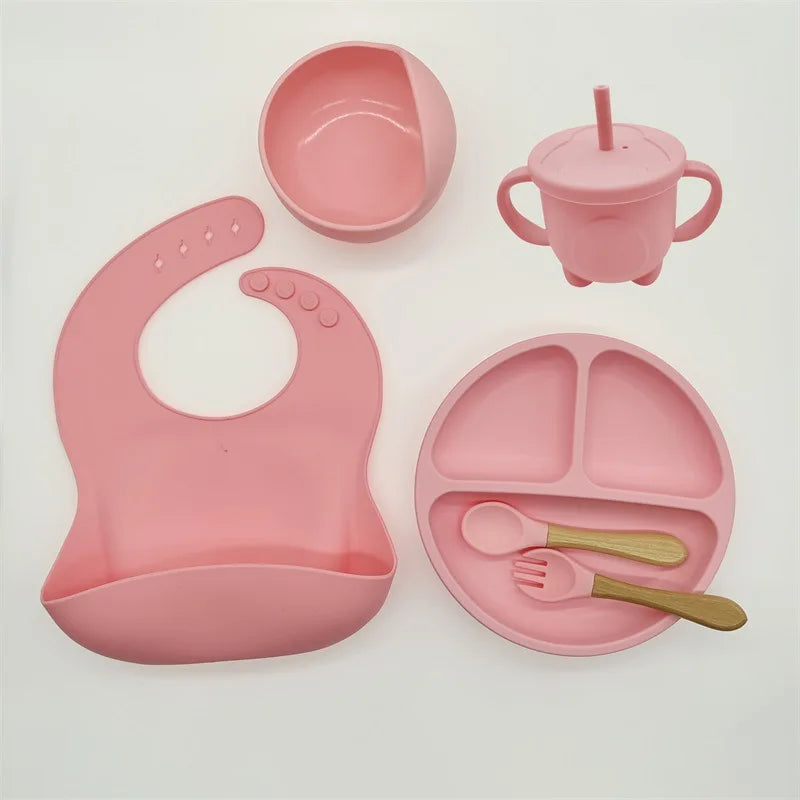 TinyBites Silicone Baby Feeding Set
