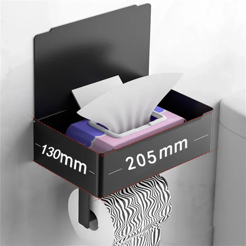 Bibbie - Modern Metal Toilet Paper Holder