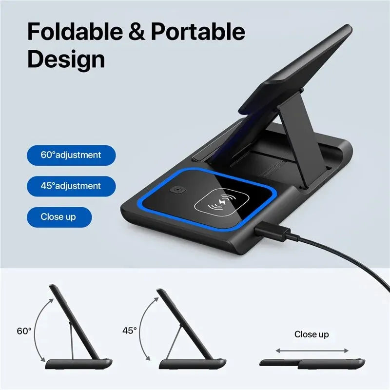 Sameza - 3-in-1 Wireless Charging Station