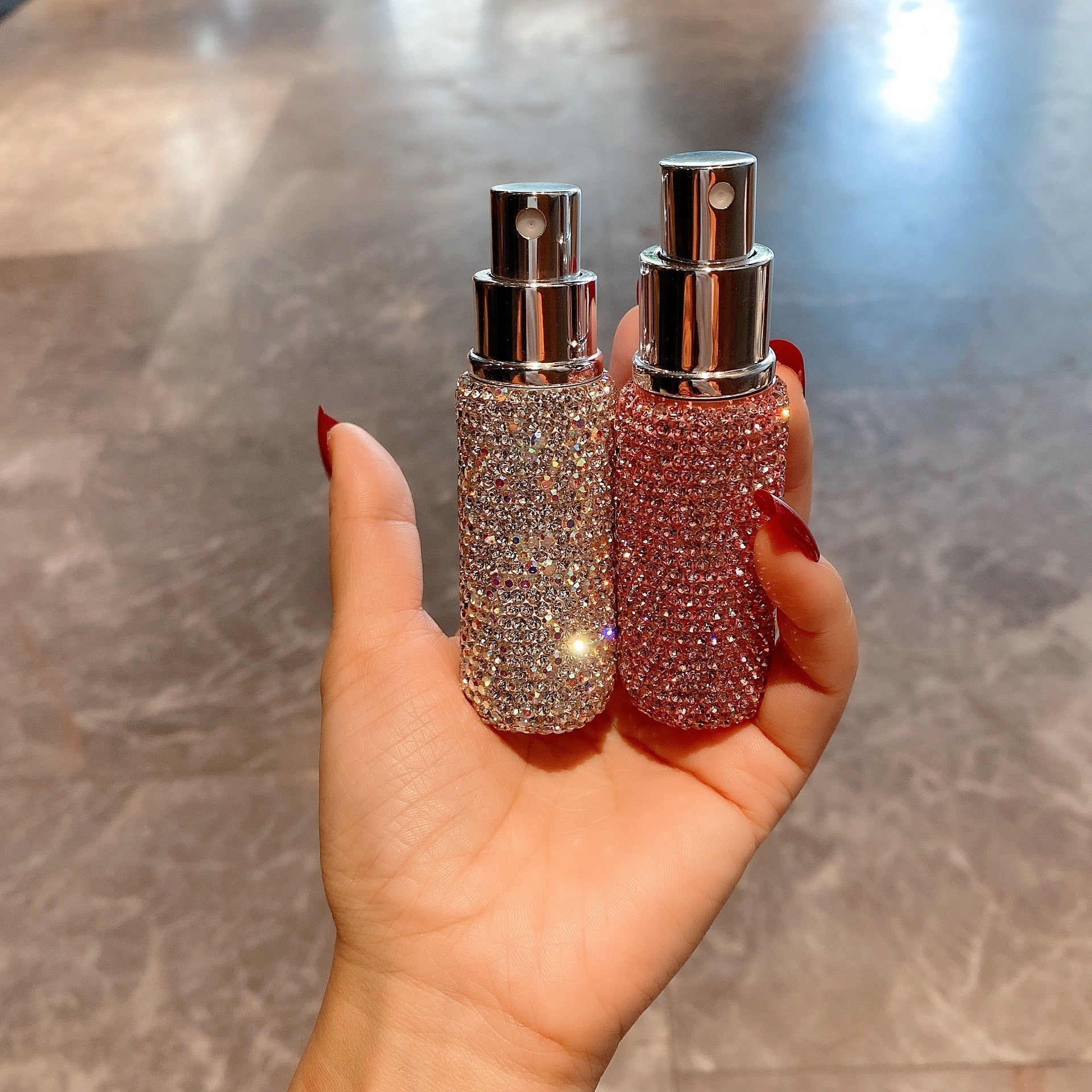 DiamondScent - Luxe Refillable Perfume Bottle