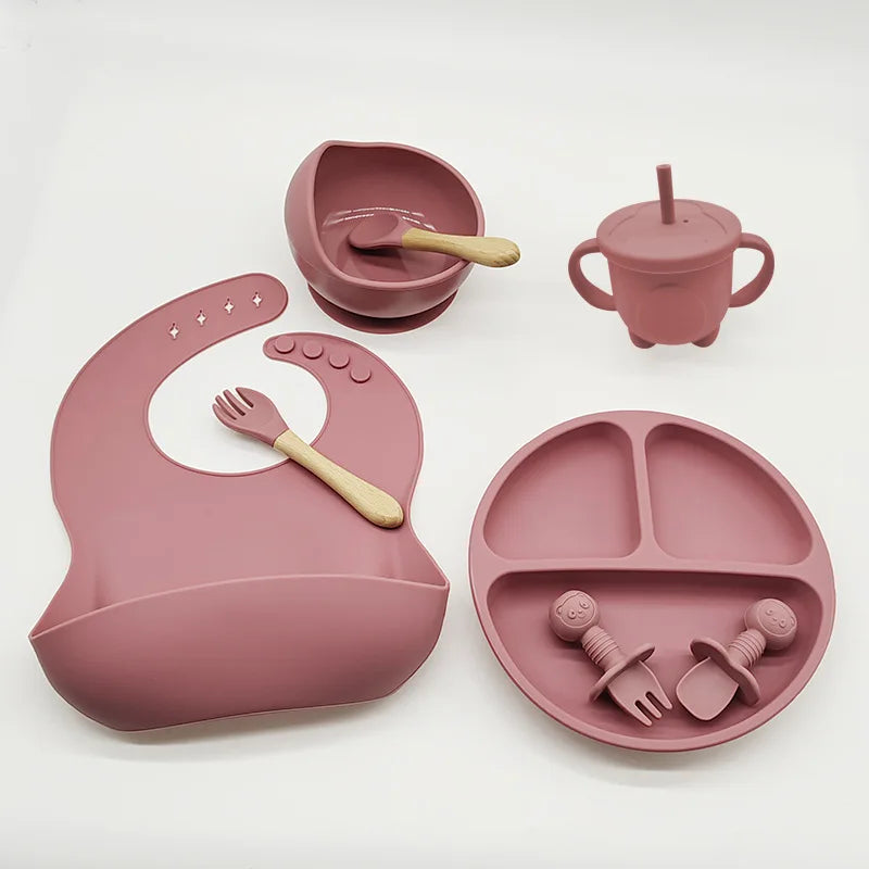 TinyBites Silicone Baby Feeding Set