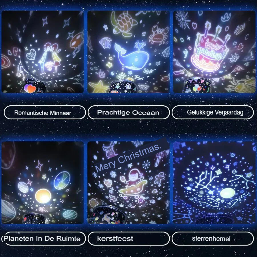 StarryDream Projector Lamp - Magic Kids Night Light