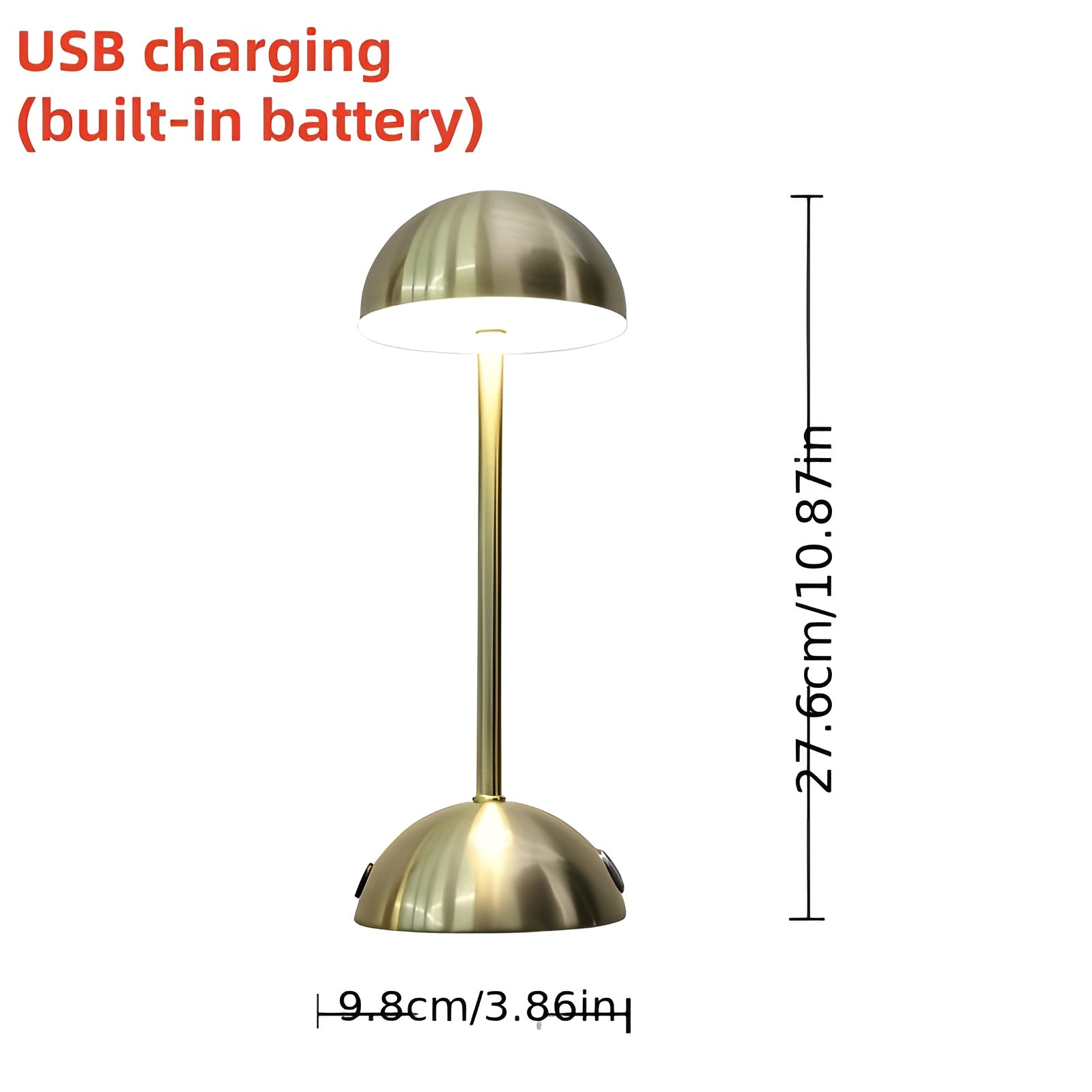 ShineMushroom Lamp - Touch Dimmable LED