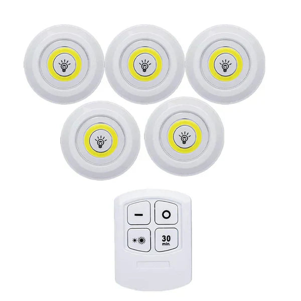 SmartGlow - Energy-Saving LED Lamp with Remote