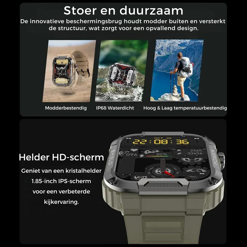 BlazeX Pro Smartwatch - iOS & Android