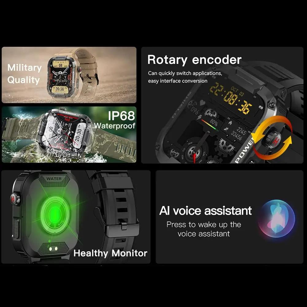 BlazeX Pro Smartwatch - iOS & Android