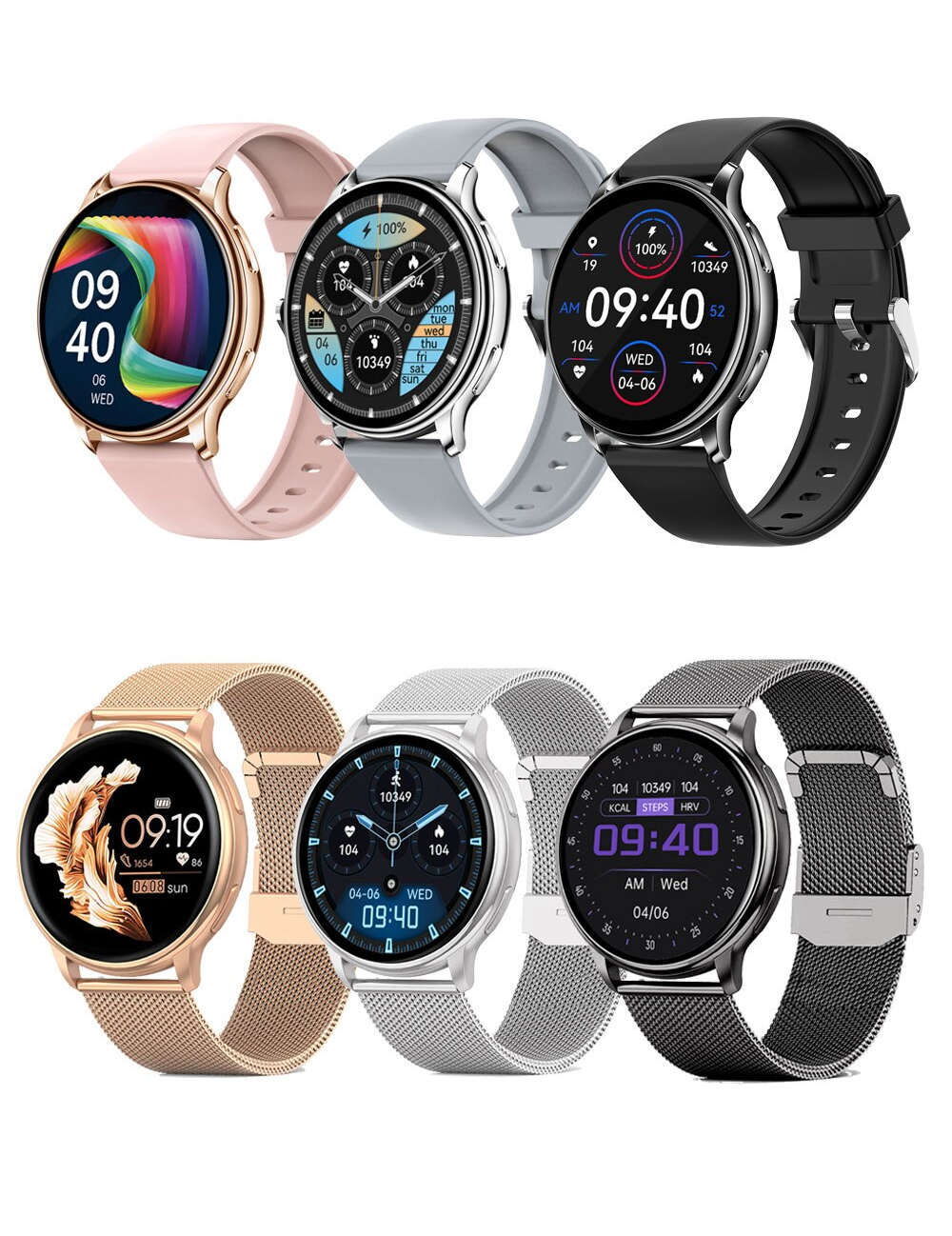 SmartPulse Watch - Luxury Health Monitoring Smartwatch