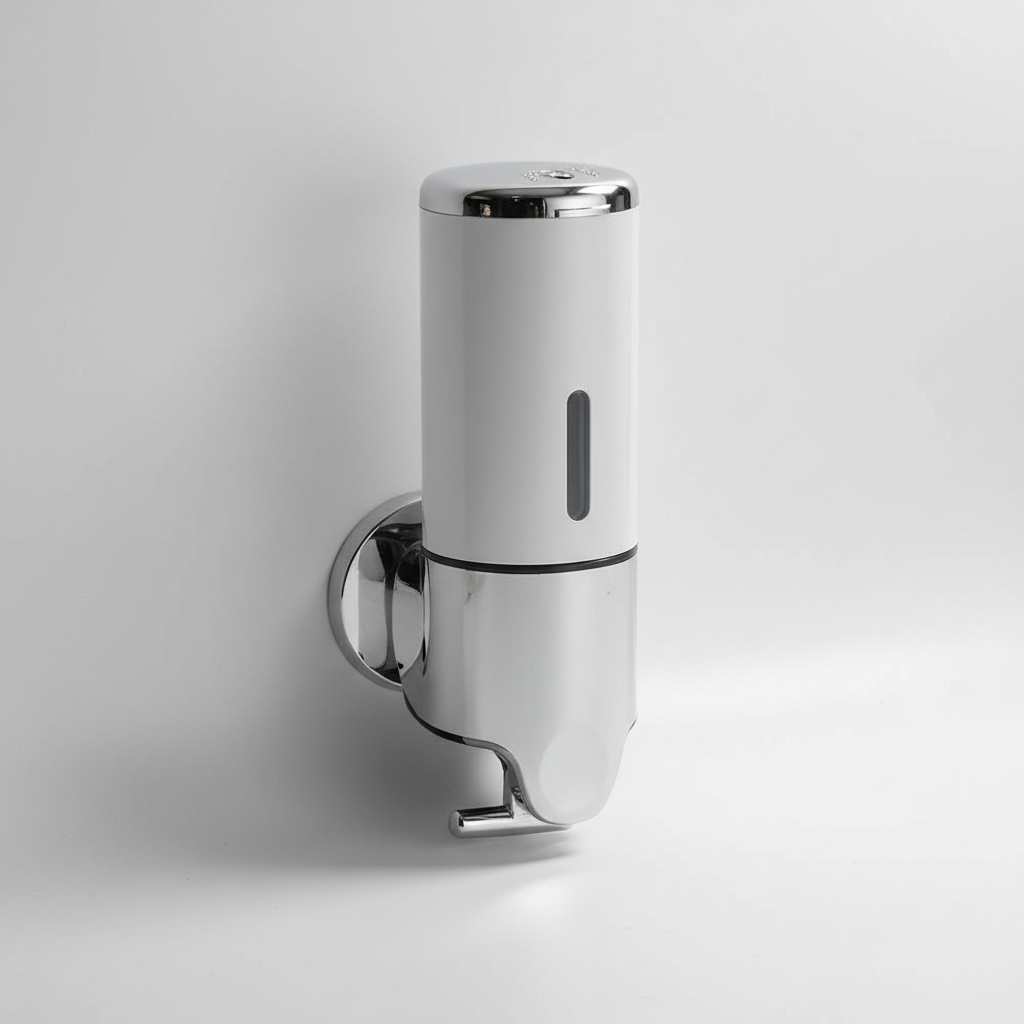 SoapGlide | Wall Mounted Soap Dispenser with Push-Button System | Space-Saving Design for Tidy Kitchens and Bathrooms 0