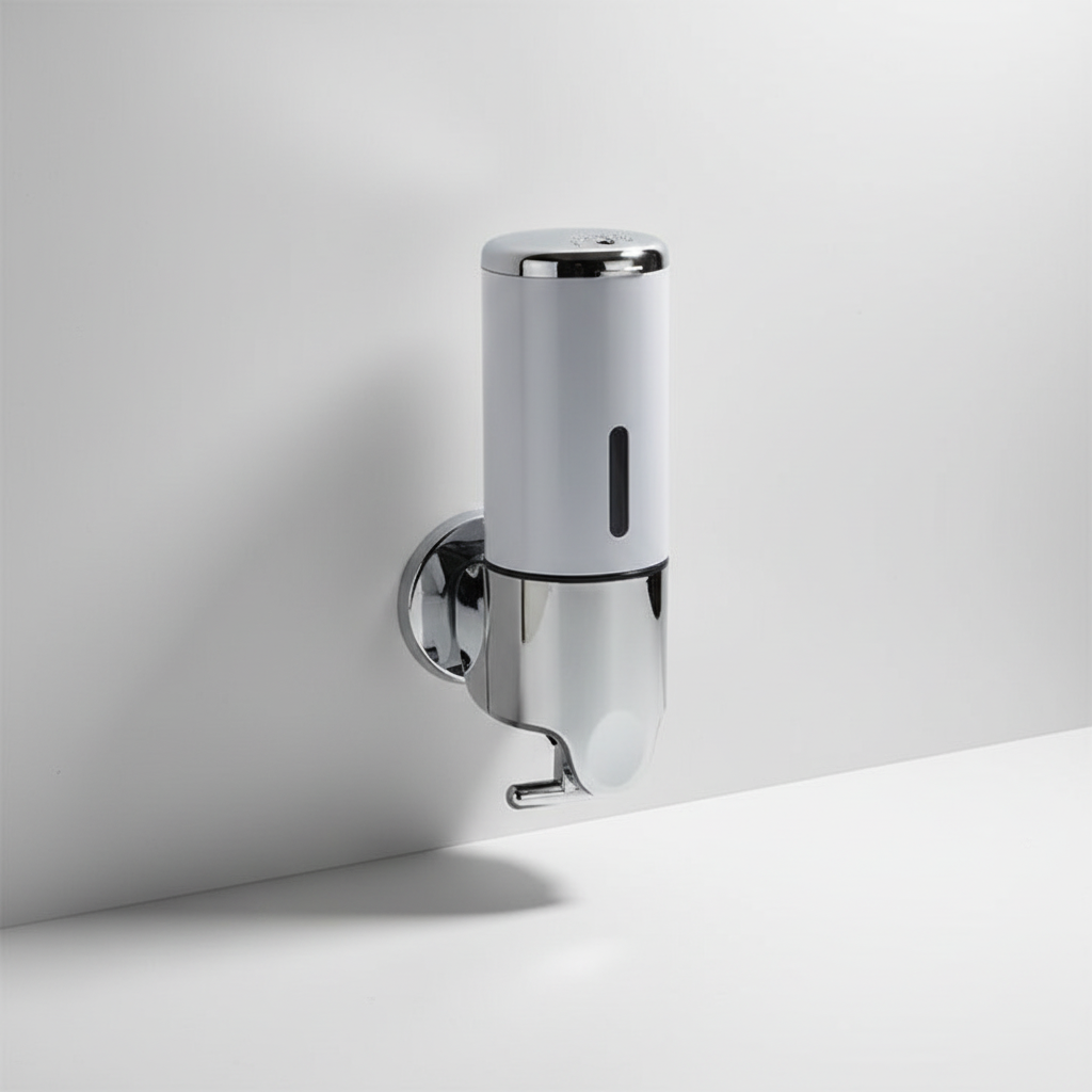SoapGlide | Wall Mounted Soap Dispenser with Push-Button System | Space-Saving Design for Tidy Kitchens and Bathrooms 2