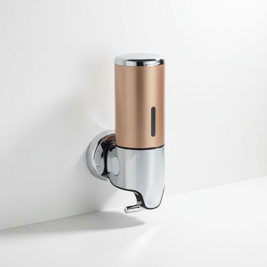SoapGlide | Wall Mounted Soap Dispenser with Push-Button System | Space-Saving Design for Tidy Kitchens and Bathrooms 4