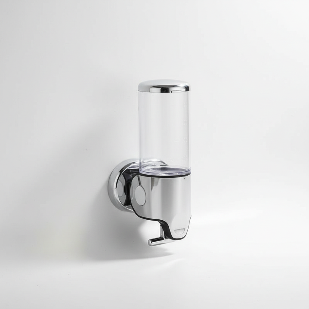 SoapGlide | Wall Mounted Soap Dispenser with Push-Button System | Space-Saving Design for Tidy Kitchens and Bathrooms 5
