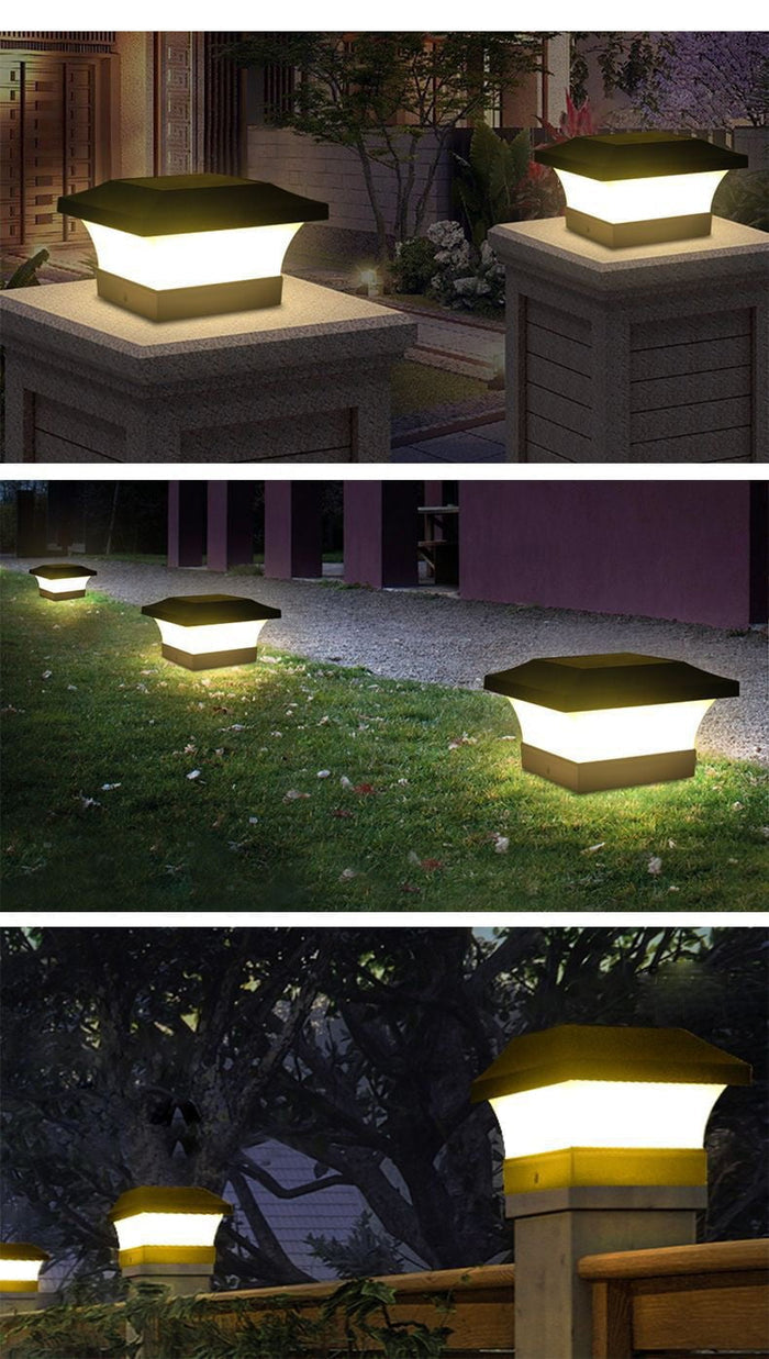 Solinova Modern Solar LED Outdoor Lamp