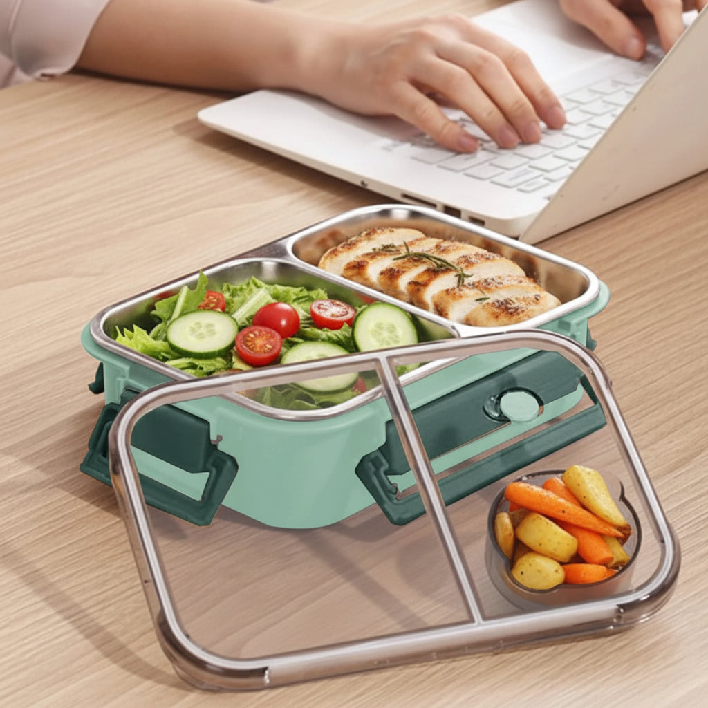 Stainless Steel Insulated Container with Effective Insulation | Compact Design for Hot Meals on the Go 1