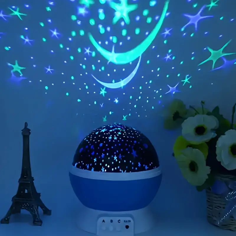 Starry Night | Rechargeable Night Light with Multiple Projection Modes | Soothing Ambiance for Relaxing Bedtime 1