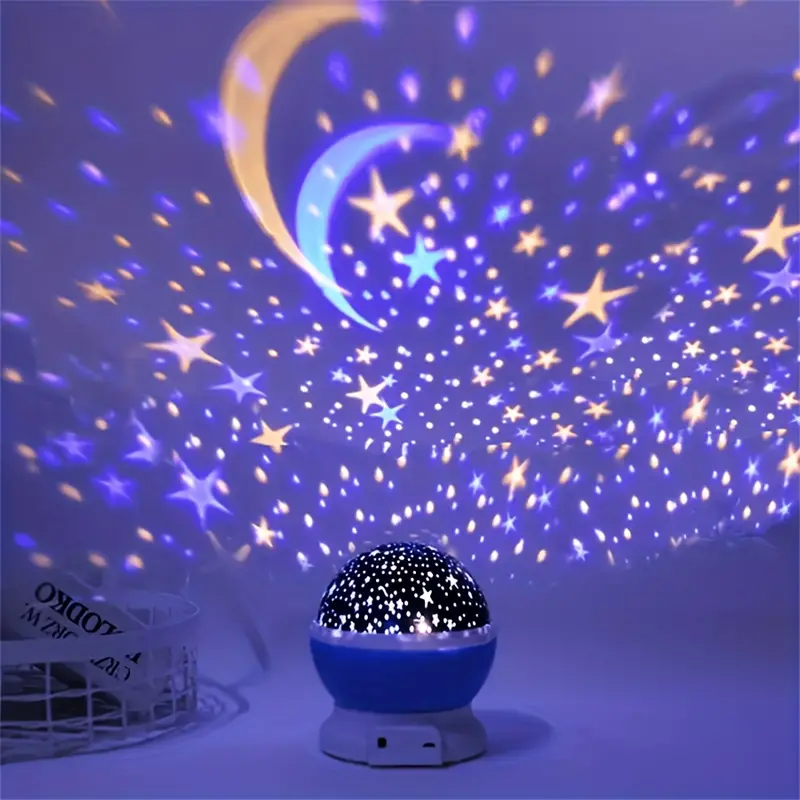 Starry Night | Rechargeable Night Light with Multiple Projection Modes | Soothing Ambiance for Relaxing Bedtime 3