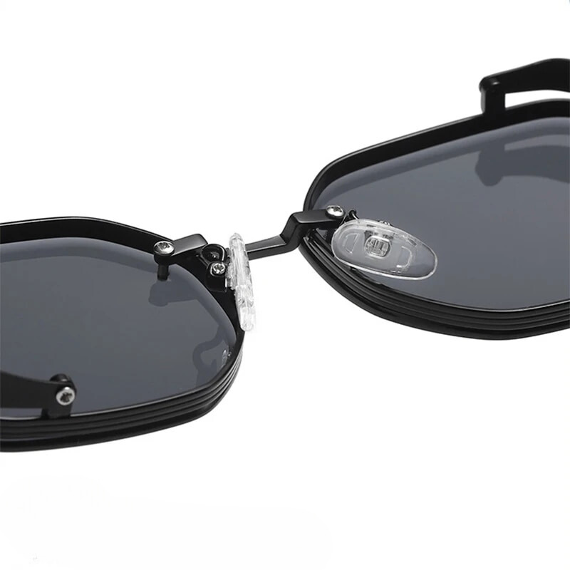 Steampunk Sunglasses - Vintage Inspired UV Protective Eyewear for Stylish Outdoor Adventures 6