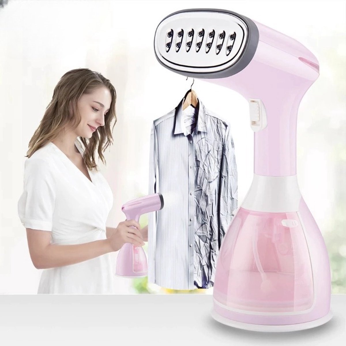 SteamEase - Compact Portable Garment Steamer