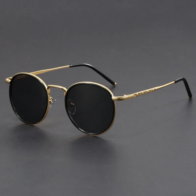 Stylish Lightweight Metal Sunglasses - Elegant UV Protection Shades for Everyday Wear 4