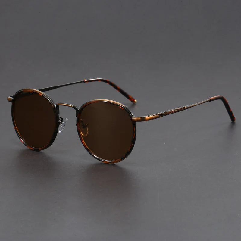 Stylish Lightweight Metal Sunglasses - Elegant UV Protection Shades for Everyday Wear 5