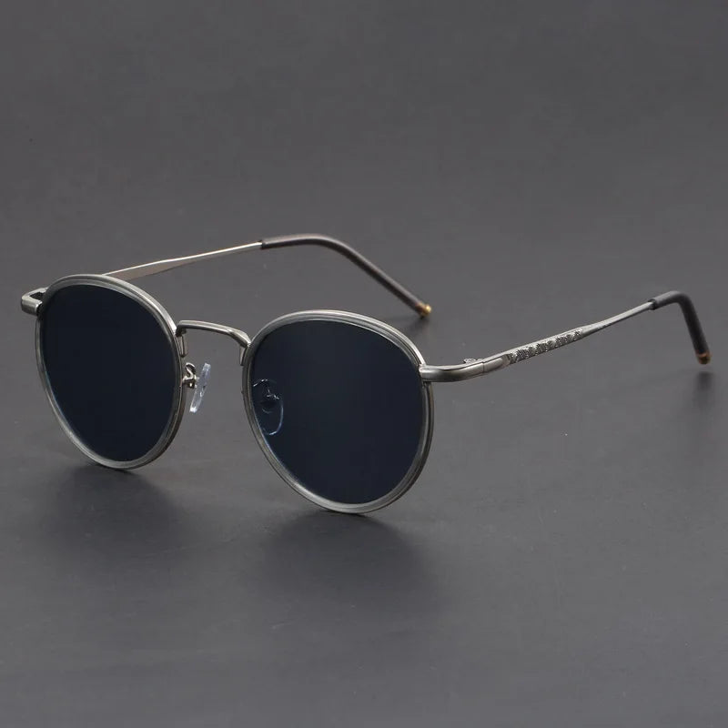 Stylish Lightweight Metal Sunglasses - Elegant UV Protection Shades for Everyday Wear 7