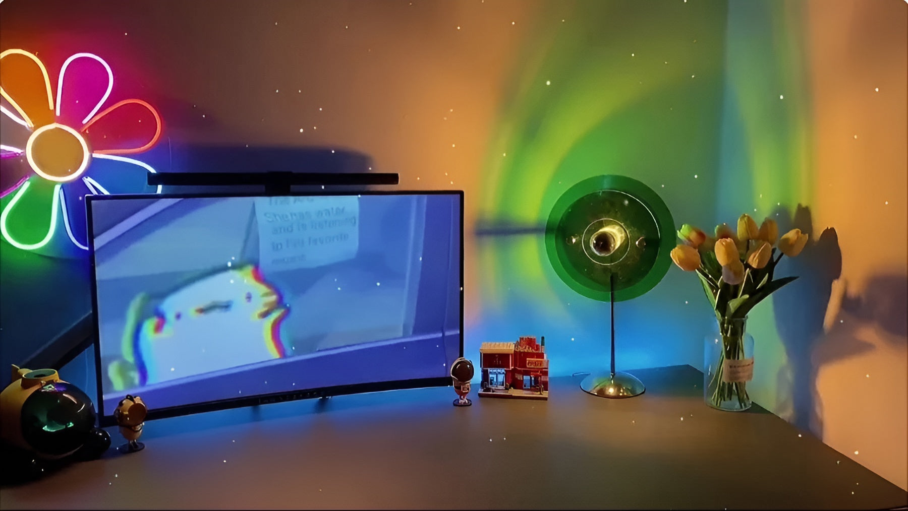 Sunset Projection Lamp - LED Mood Night Light