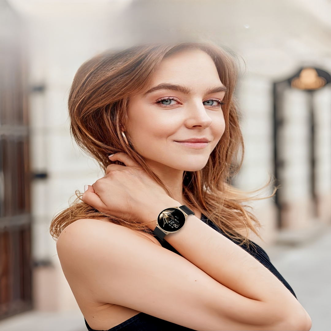 TechStyle Smartwatch - Stylish Everyday Wearable with Calling and Fitness Tracking